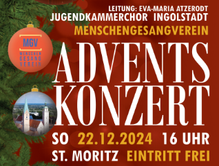 Adventskonzert 2024 in Moritzkirche